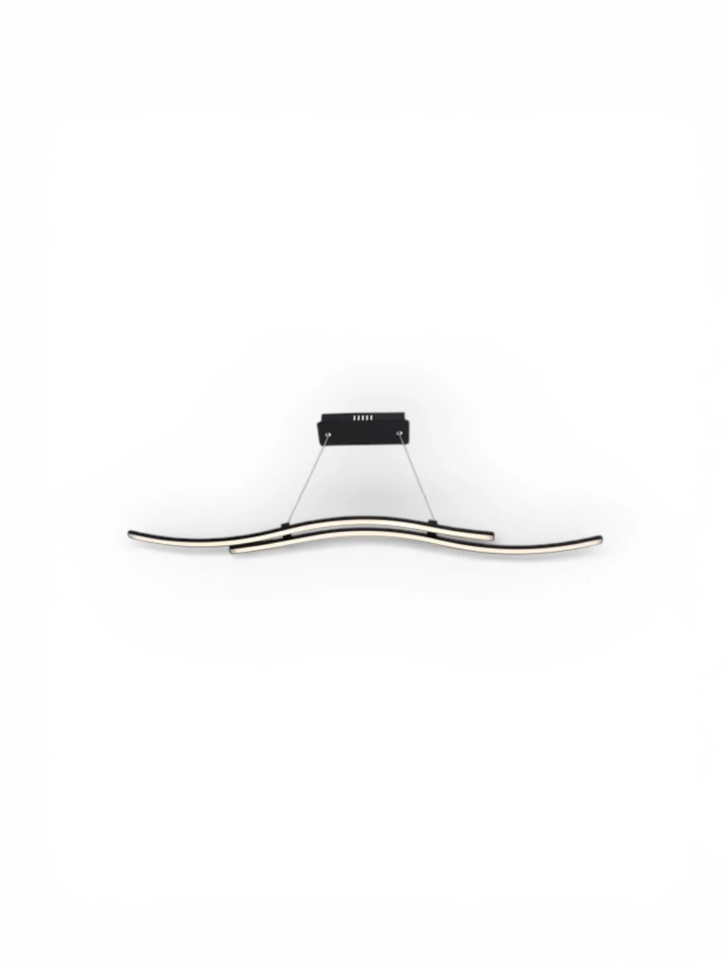 LED Hanglamp Onda Zwart - 96 cm