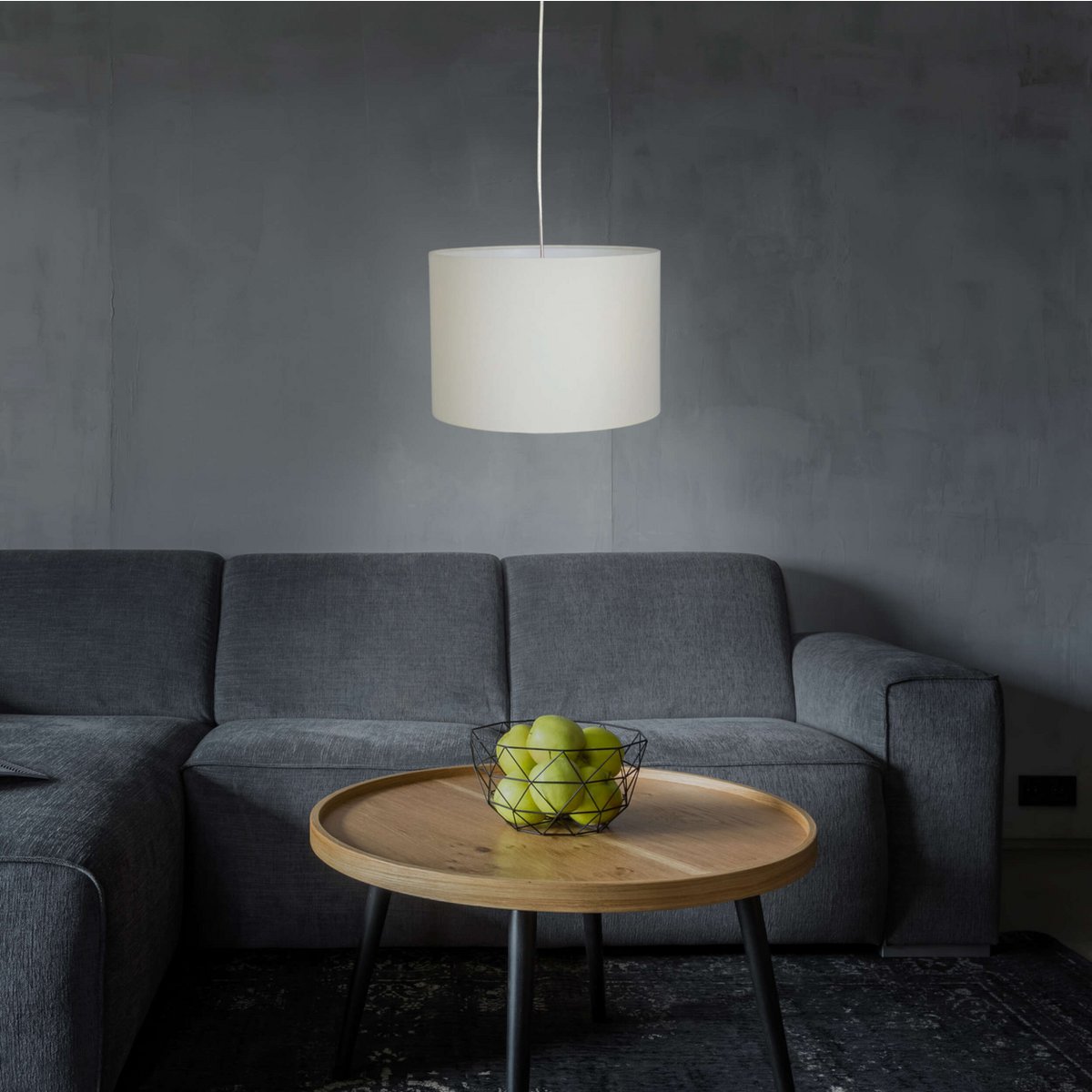Hanglamp Tom Beige - Ø 30 cm