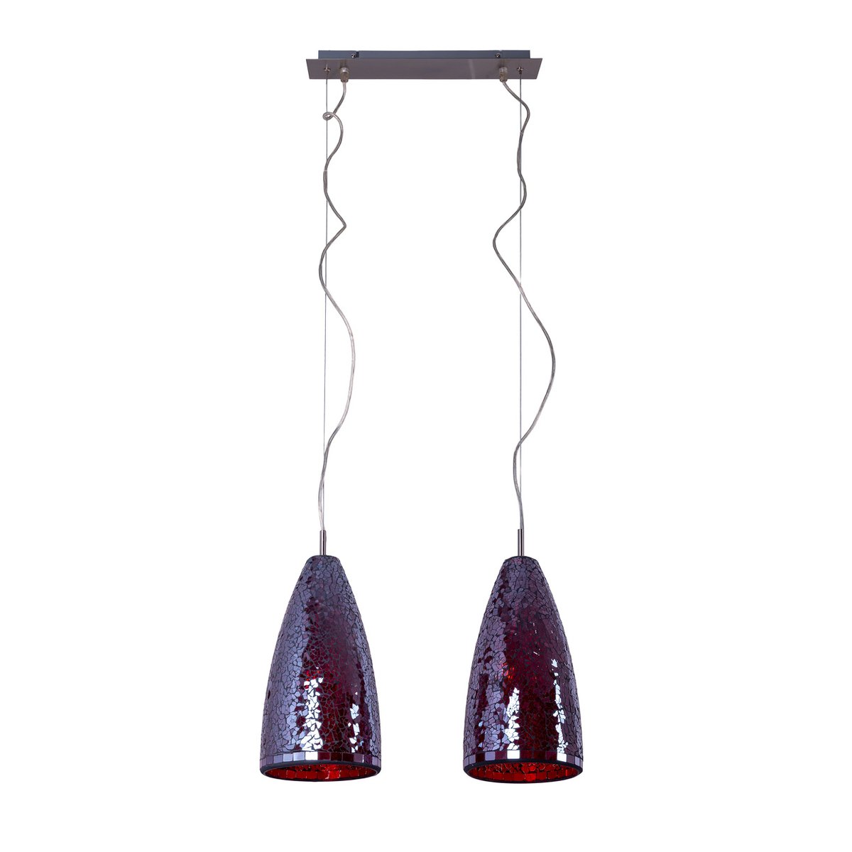 Glazen Hanglamp Individu 2-Lichts