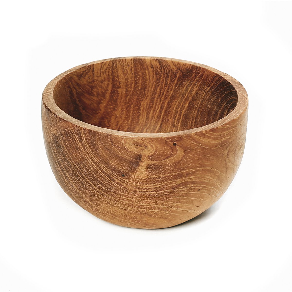 Teakwortel zoutbeker Teakwortelzoutbeker naturel - XS