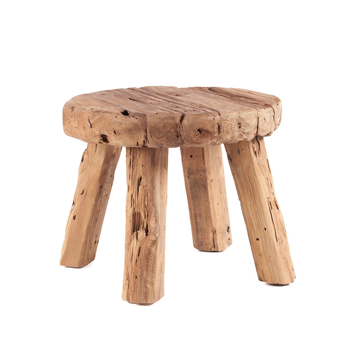 Houten bijzettafel Marabunta naturel