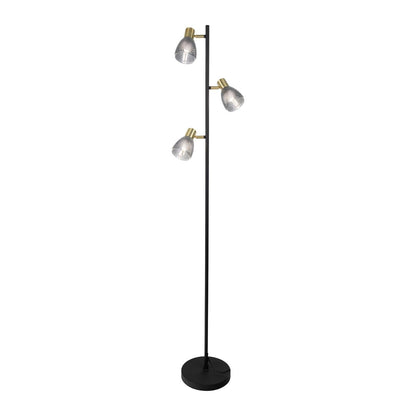 Vloerlamp Lindita 3-Lichts - 150 cm (excl. kap)