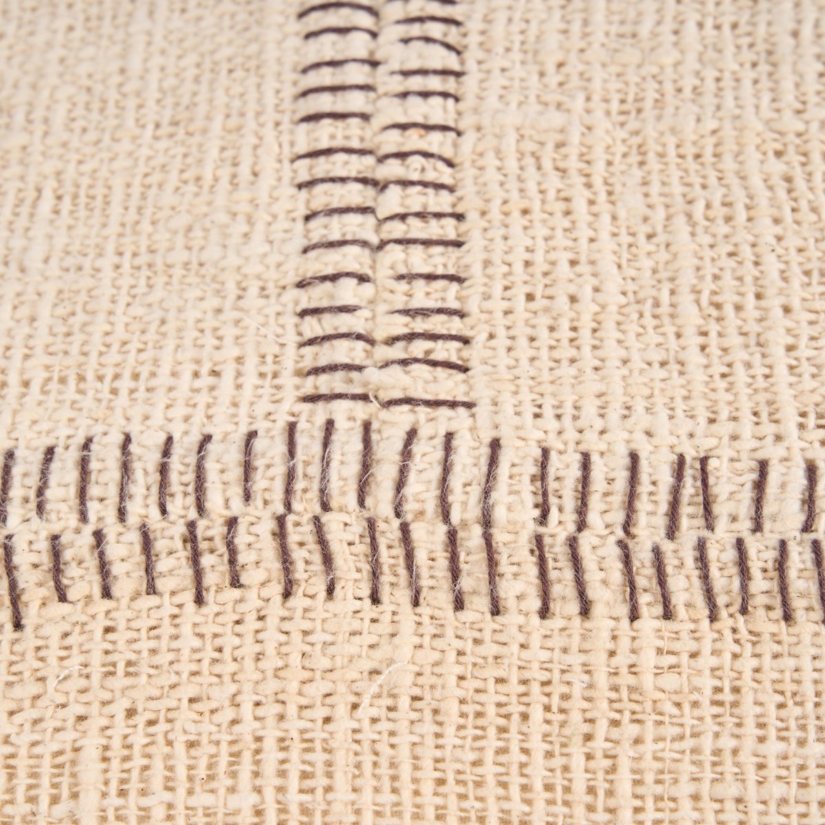 Katoenen kussenhoes Stonepath naturel - 50 x 70 cm