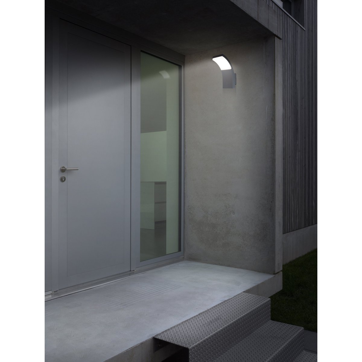 LED Buitenlamp Wand Orbis Antraciet