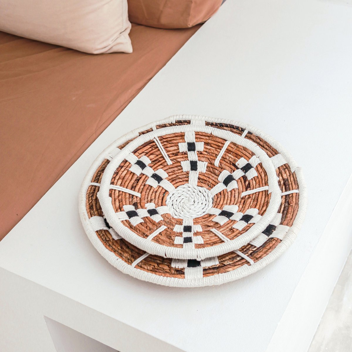 Wandmand/Schaal Taman - Bananenvezel (2 maten)