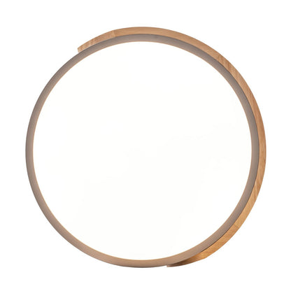 LED Plafondlamp Borneo Grijs - Ø 31 cm