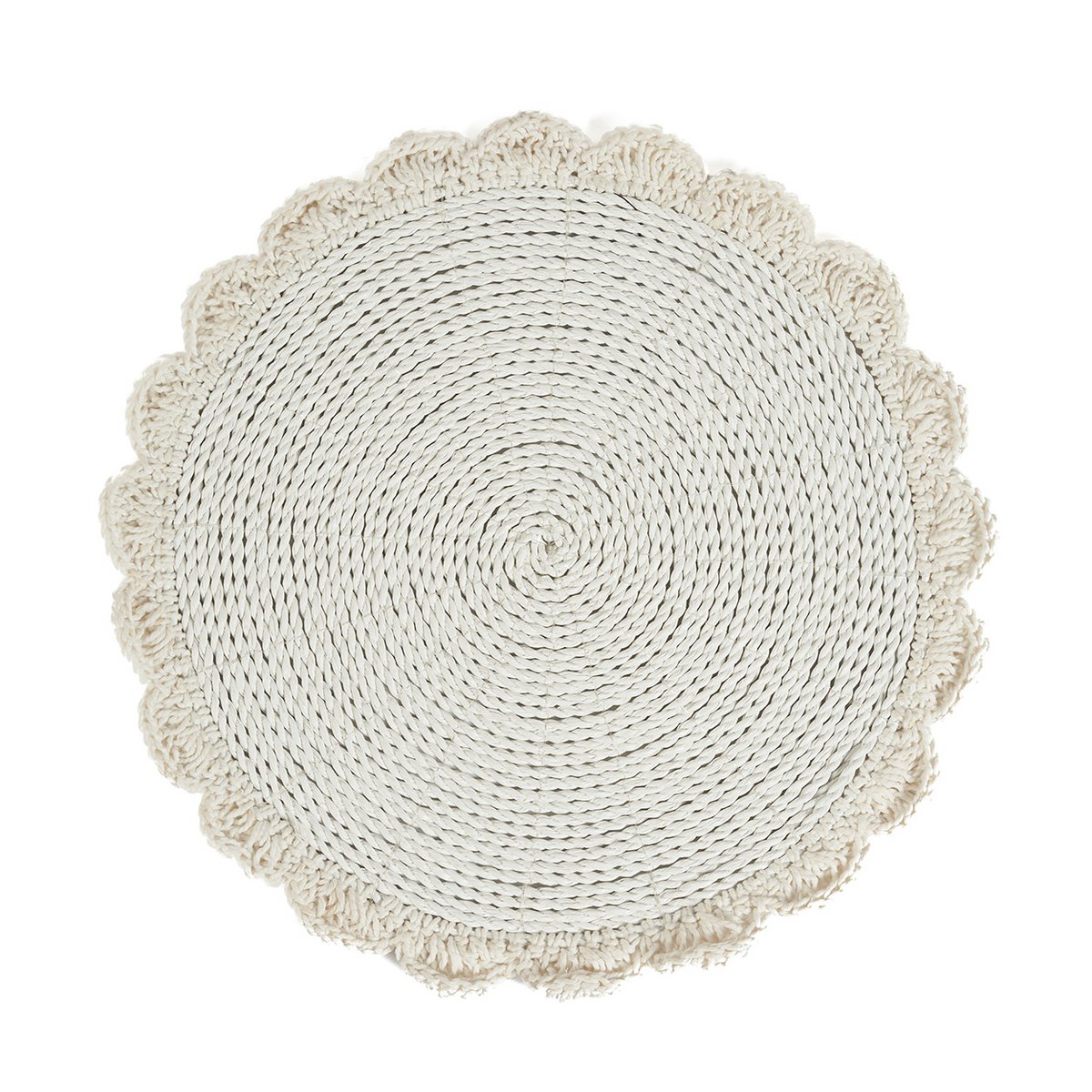 Macrame placemat Huwelijksplacemat naturel