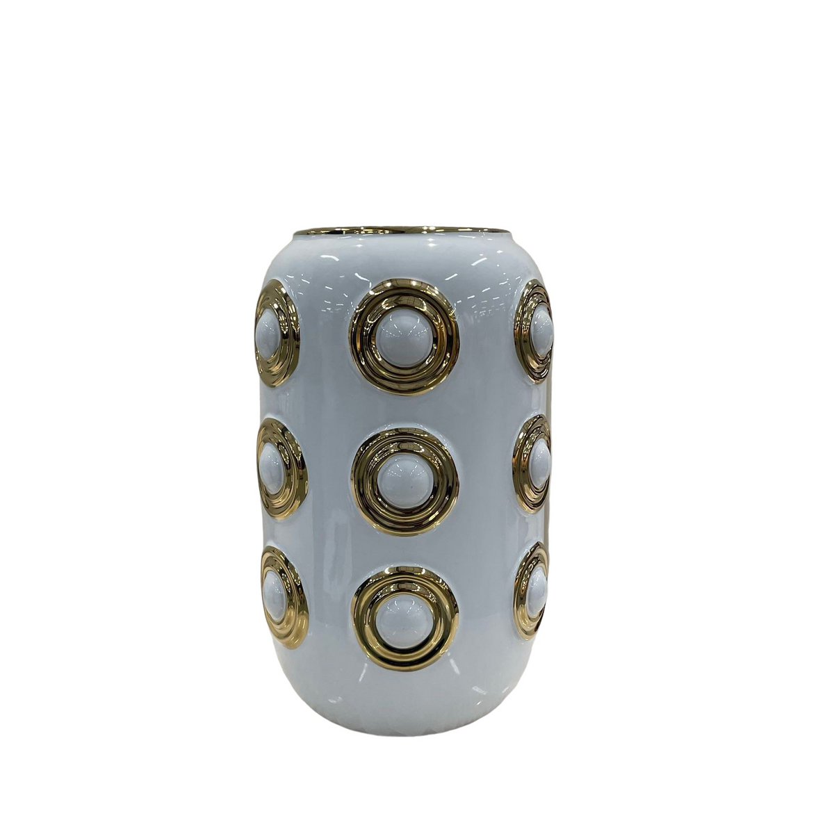 Gouden vaas Cv11617-12-ca-205321 wit