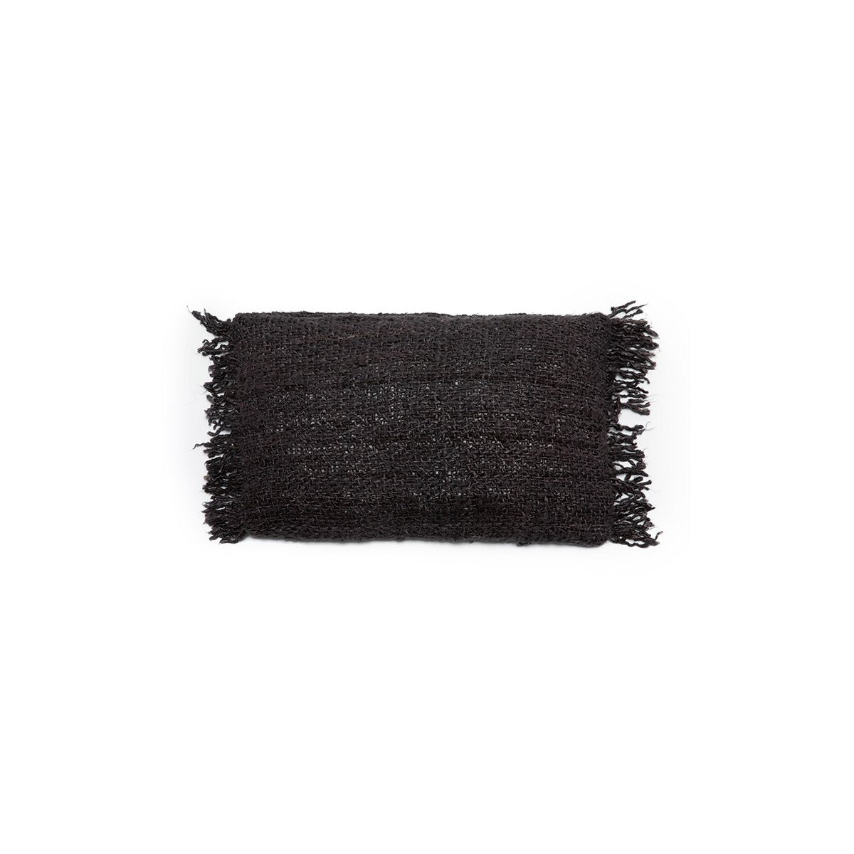 Katoenen kussenhoes Noir zwart/navy - 30x50 cm