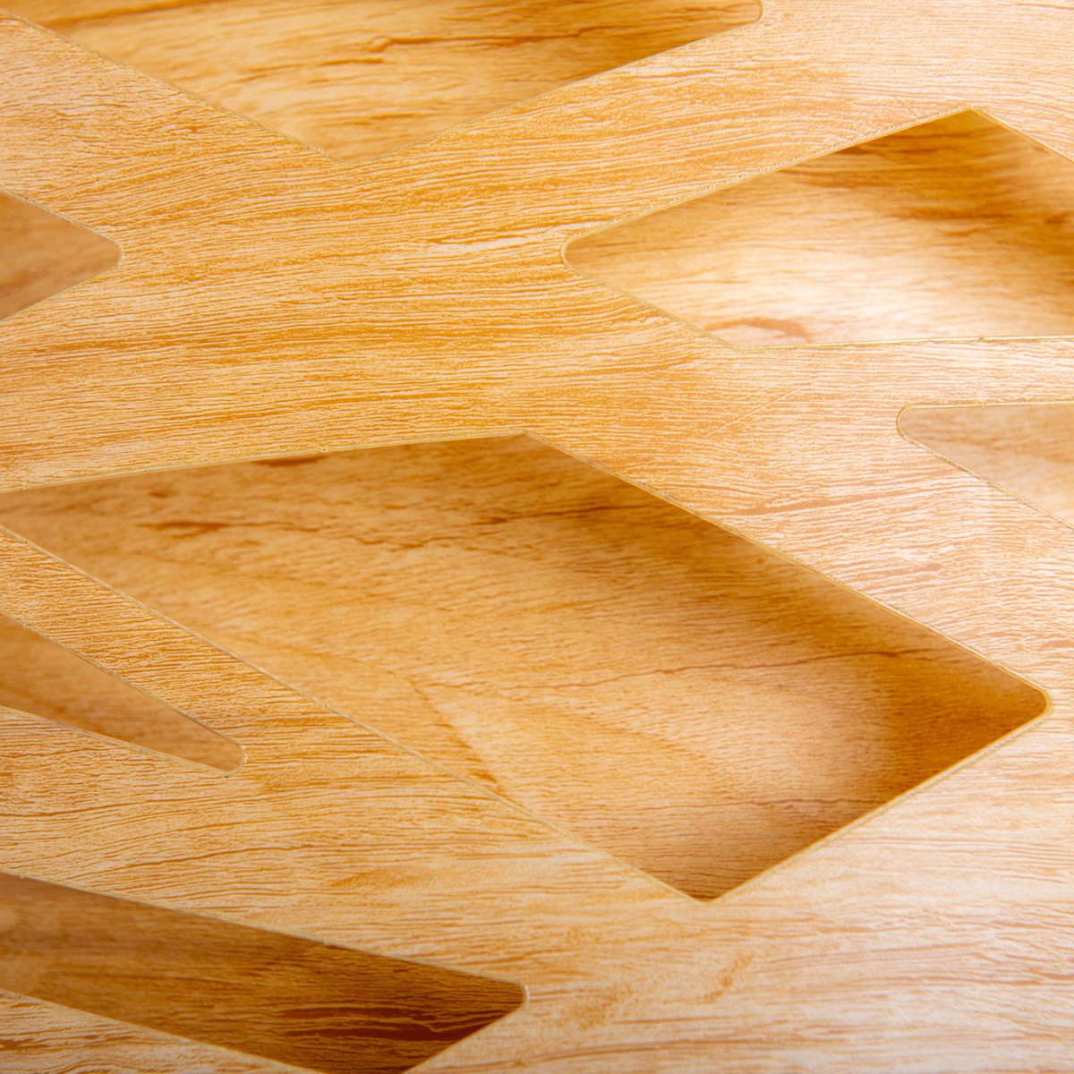 Vloerlamp Finja Houtimitatie - 148 cm (E27)