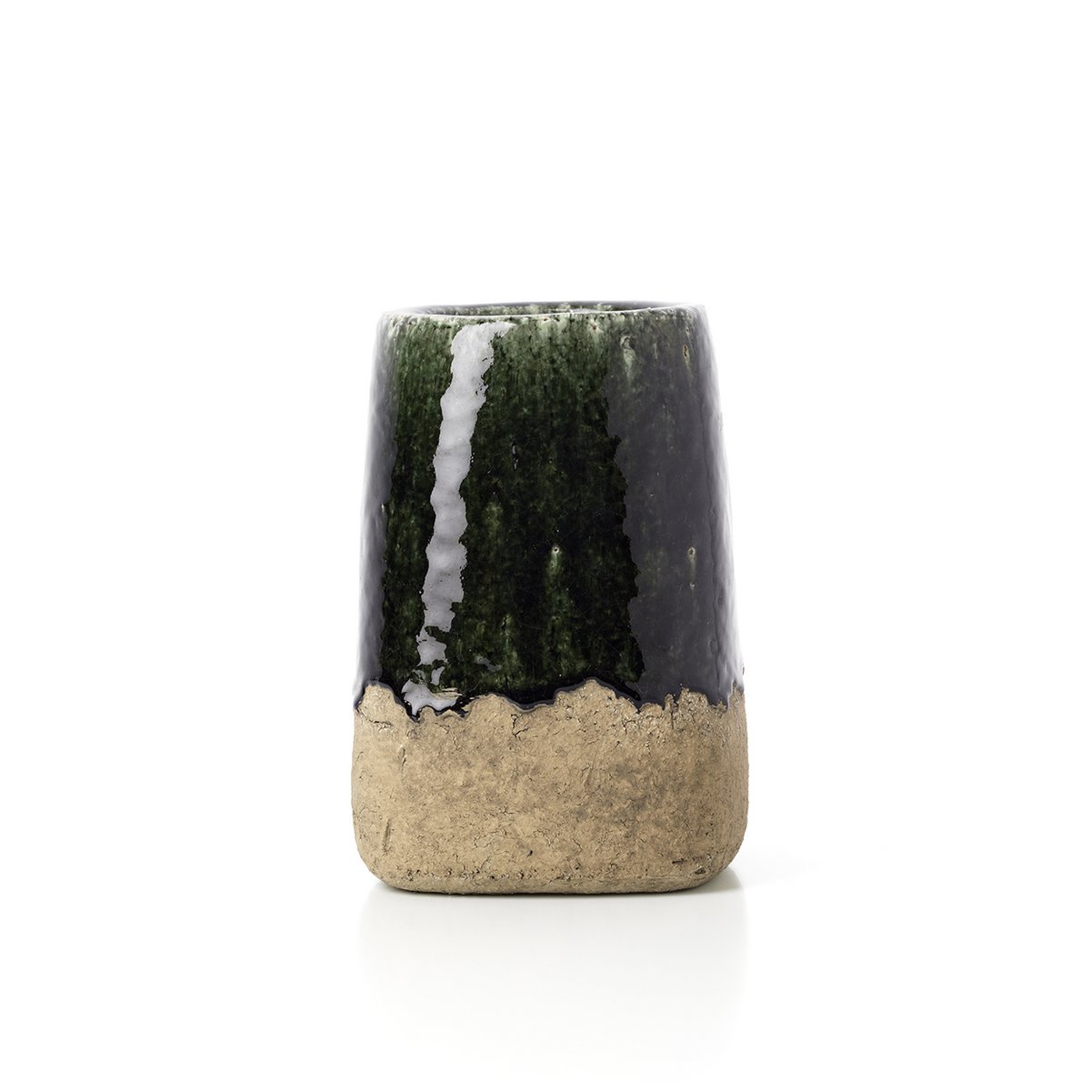 Steengoed plantenbak Moss betongroen - M