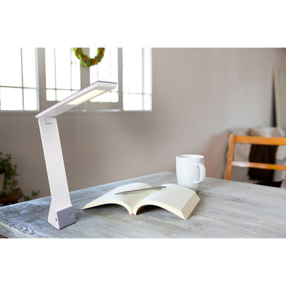 Snoerloze LED Tafellamp Ulf Grijs - 26 cm (Dimbaar)