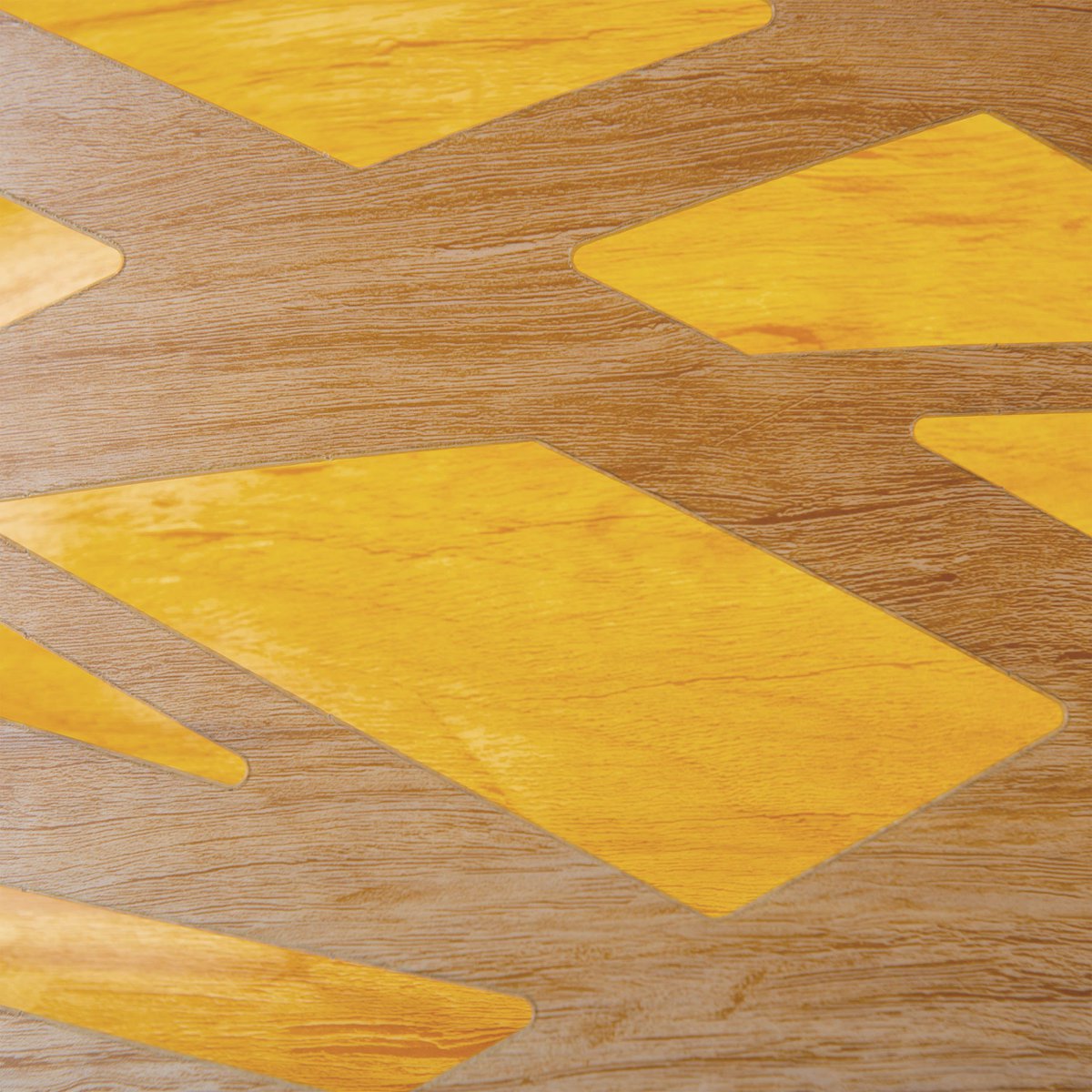 Vloerlamp Finja Houtimitatie - 148 cm (E27)