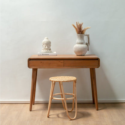 Kruk Rotan Kolaka Naturel - Ø 35 cm