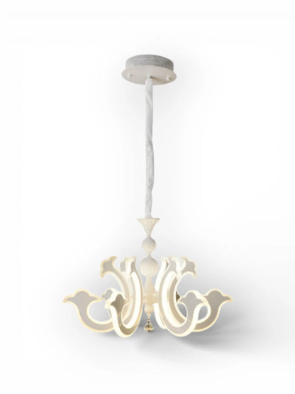 LED Kroonluchter Ludwig Wit - Ø 66 cm