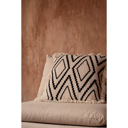 Kussenhoes Sahara diamond zwart