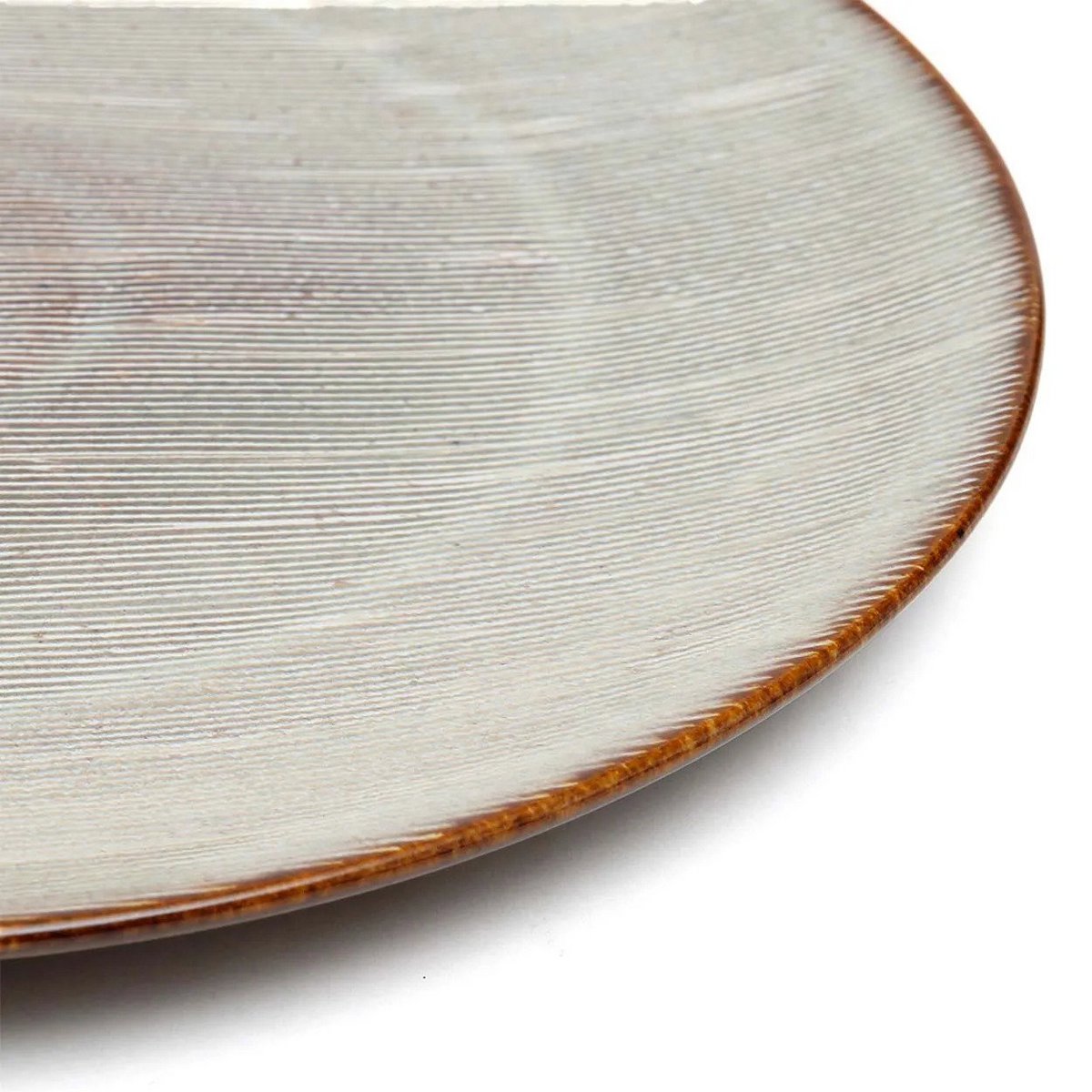 Porseleinen dinerbord Peniche wit