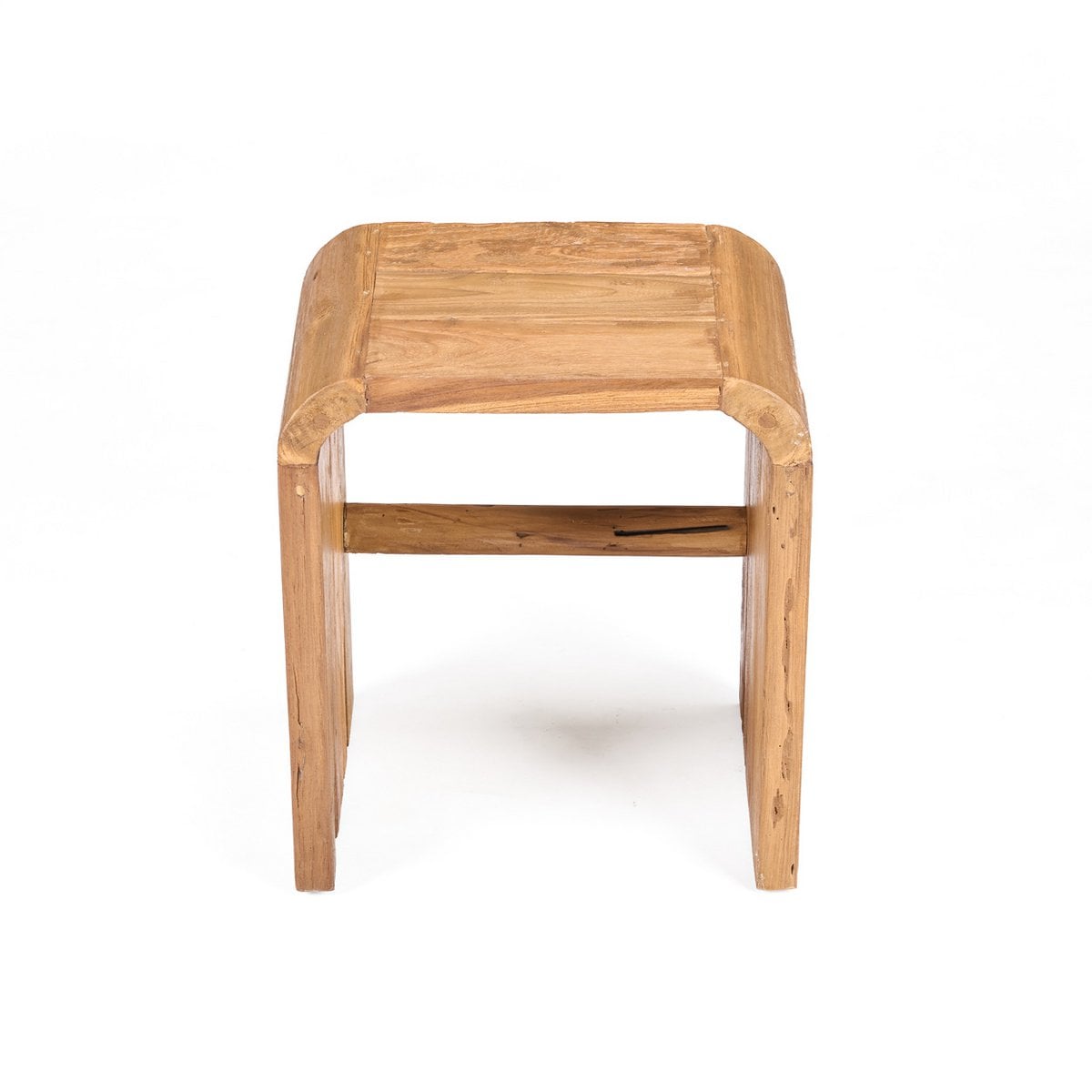 Teakhouten bijzettafel Arc naturel