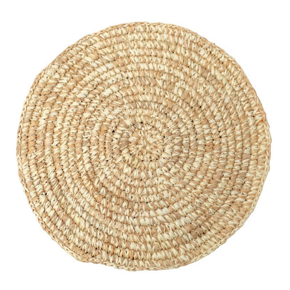 Raffia Placemat Rond Urup - Set van 2, 4 of 6