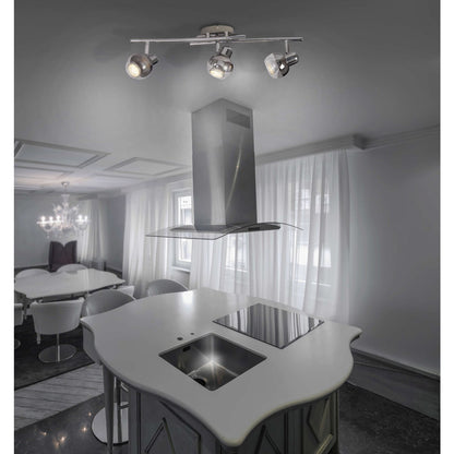 LED Wand-/Plafondlamp Boccia 3-Lichts