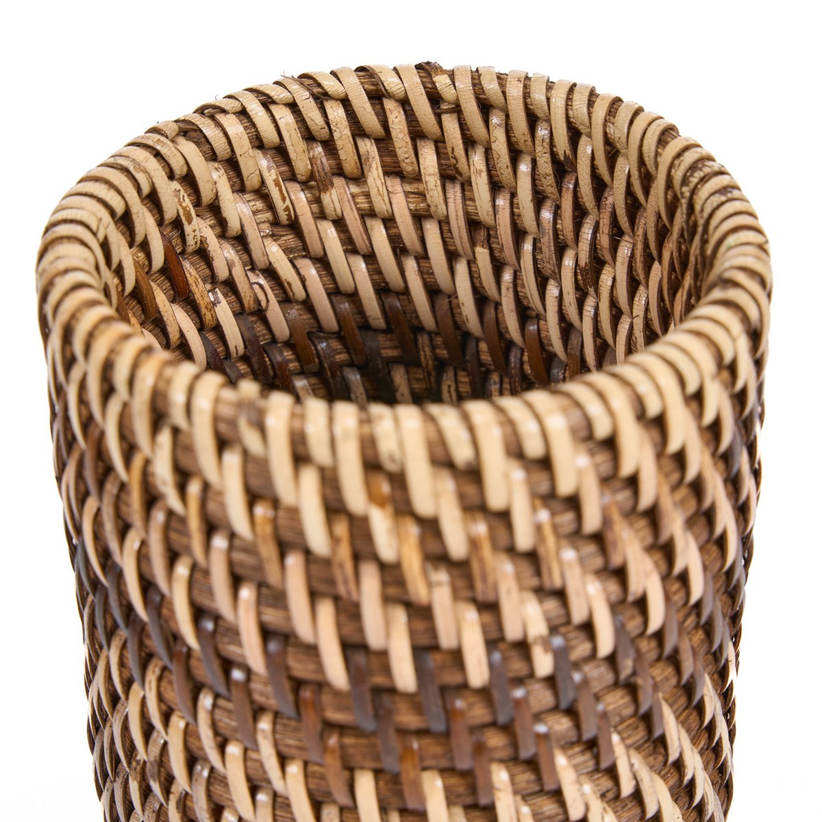 Rotan tandenborstelhouder natuurlijk bruin