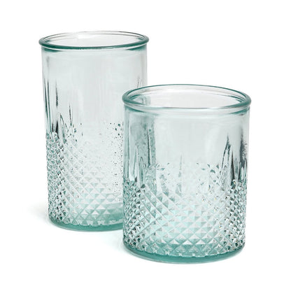 Glazen glas ZuanshÃ­ blauw
