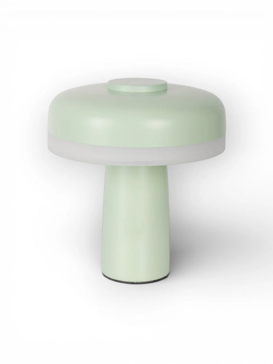 Snoerloze Tafellamp Pilu Mint/Wit - 16,5 cm (Touch/Dimbaar)