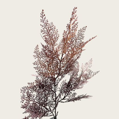 Zijden kunstbloem Perzische bladeren goud - 65 cm