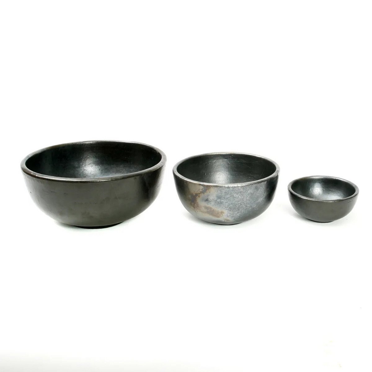Terracotta schaaltje The burned bowl zwart - S
