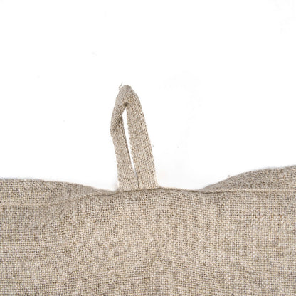 Linnen keukenhanddoek Vispatroon naturel wit - 50x70 cm