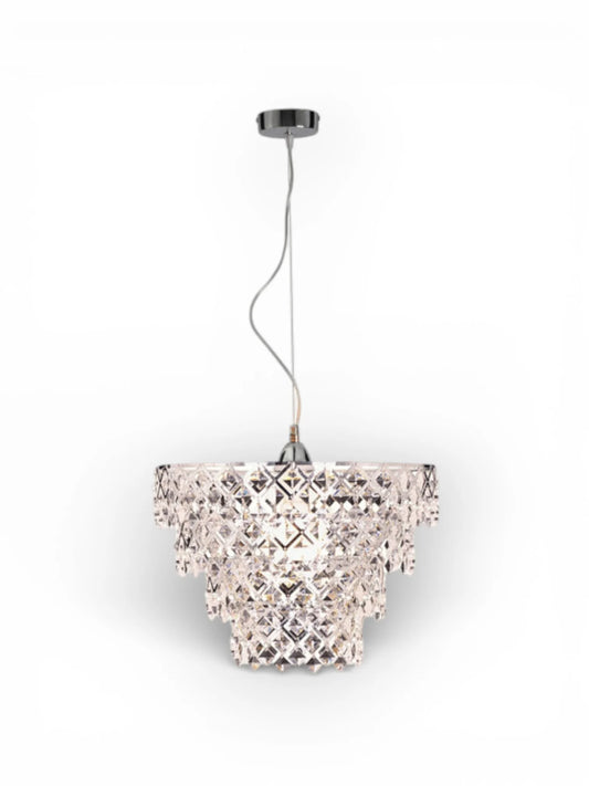 Hanglamp Fancy Kroonluchter Chroom - Ø 38 cm (E27)