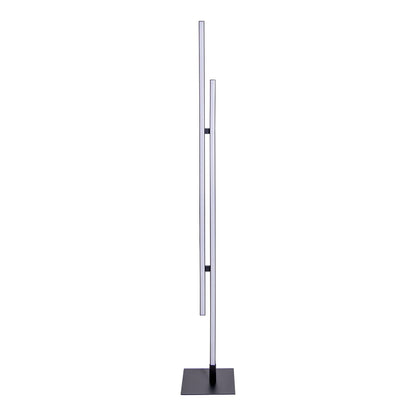 LED Vloerlamp Onda Zwart - 130 cm