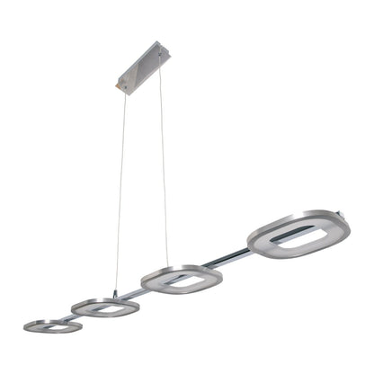 LED Hanglamp Balk Staal
