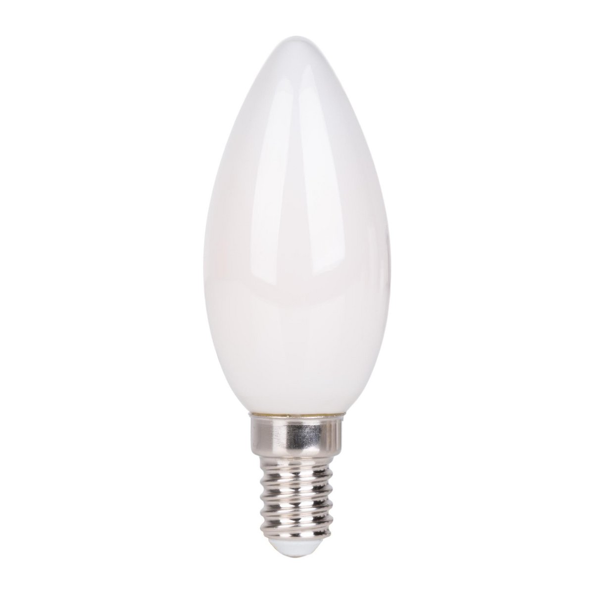 LED-kaarslampen (6-delig) - E14, 4W, Opaalglas