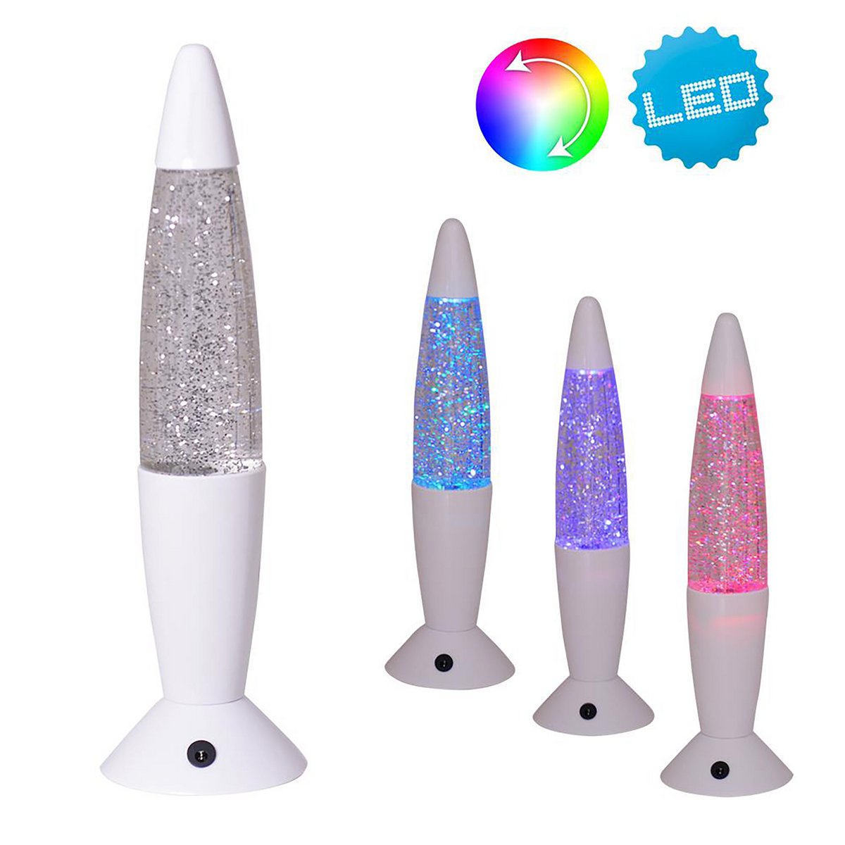 LED Tafellamp Glitter - 36 cm (RGB Effect)