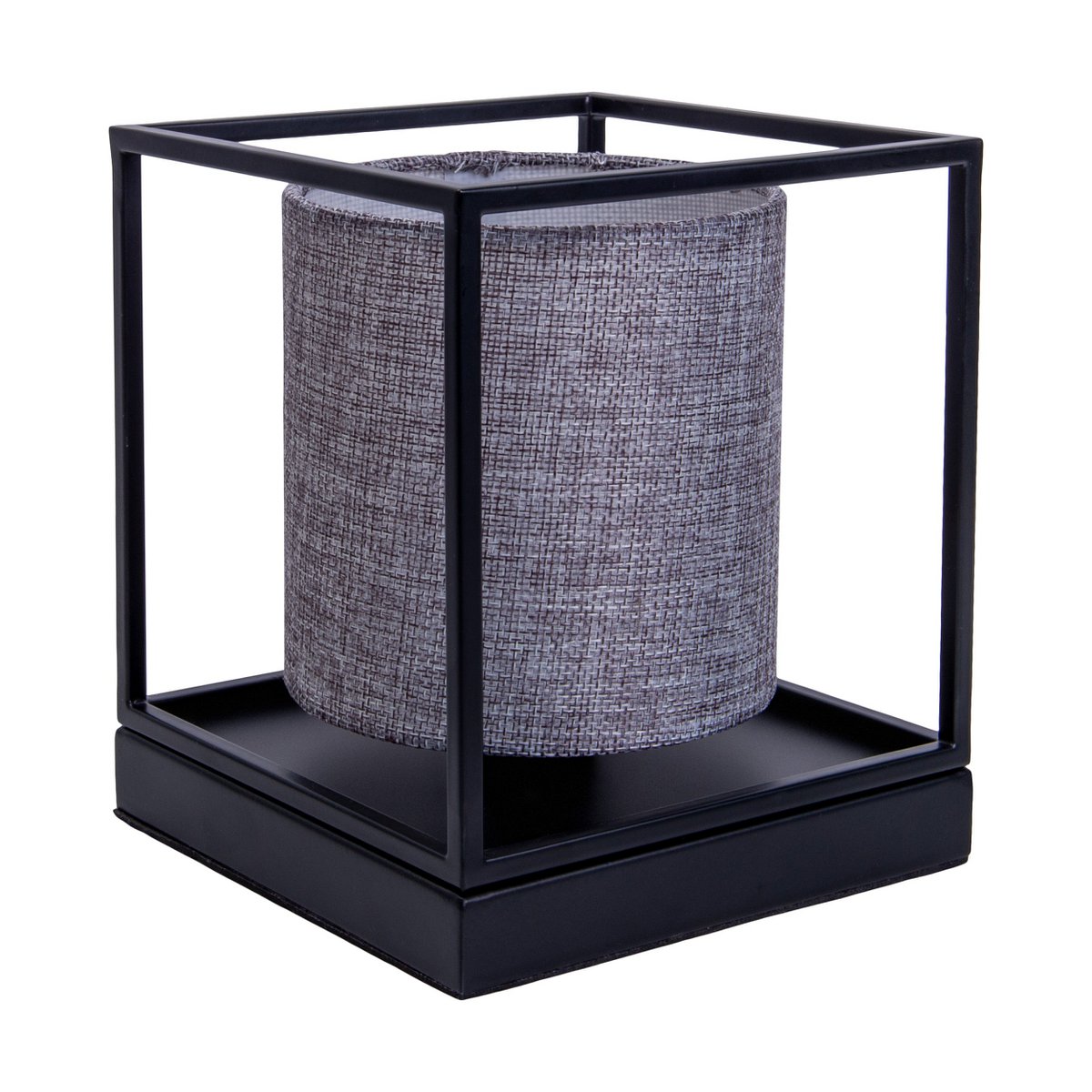 Tafellamp Beta Grijs Metaal/Textiel (E14)