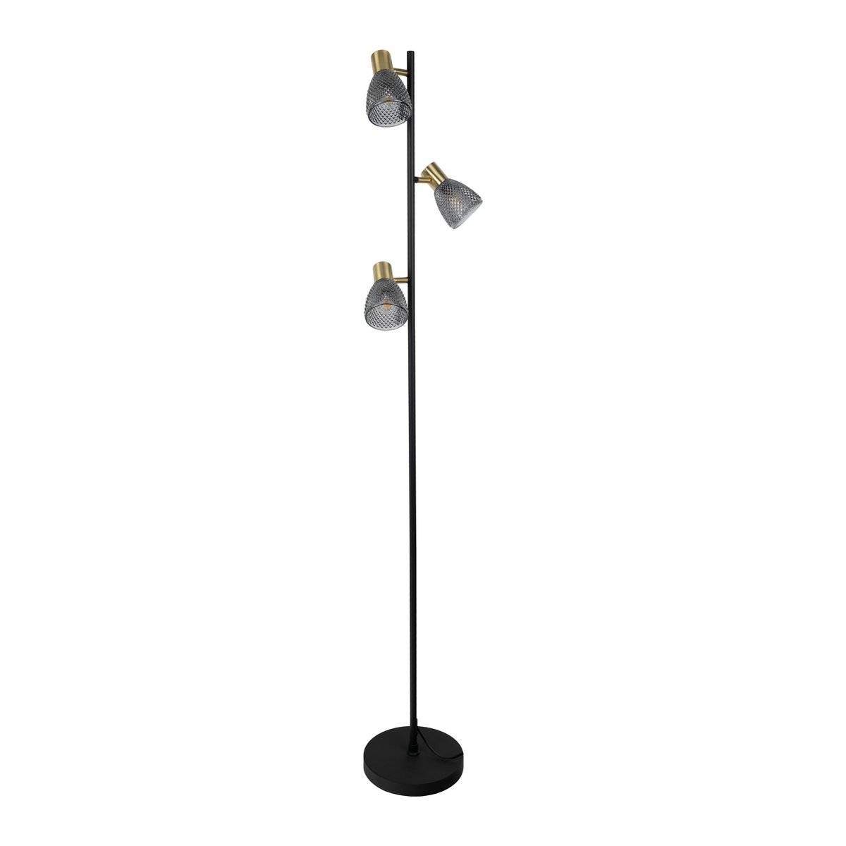 Vloerlamp Lindita 3-Lichts - 150 cm (excl. kap)
