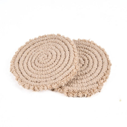 Katoenen onderzetter Nova beige