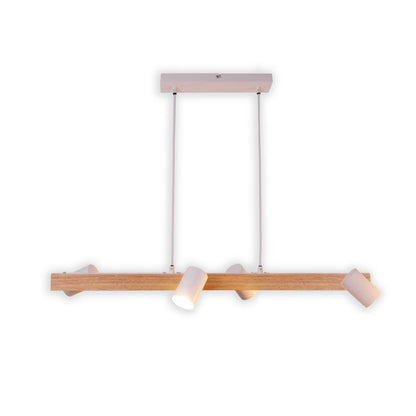 Hanglamp Frida 4-Lichts Wit - 80 cm (GU10)