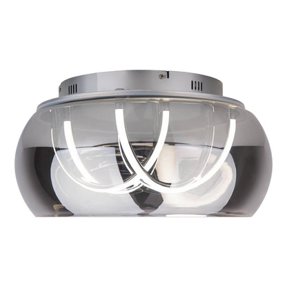LED Plafondlamp Malou Rookglas - Ø 45 cm