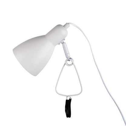 Klemlamp Mara Mat Wit - 28 cm (E14)