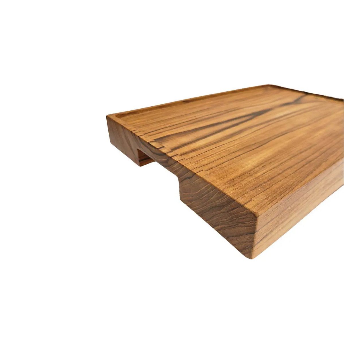 Teakhouten serveerbord naturel