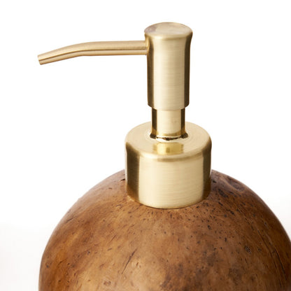 Kokos zeepdispenser Kokos natuurlijk