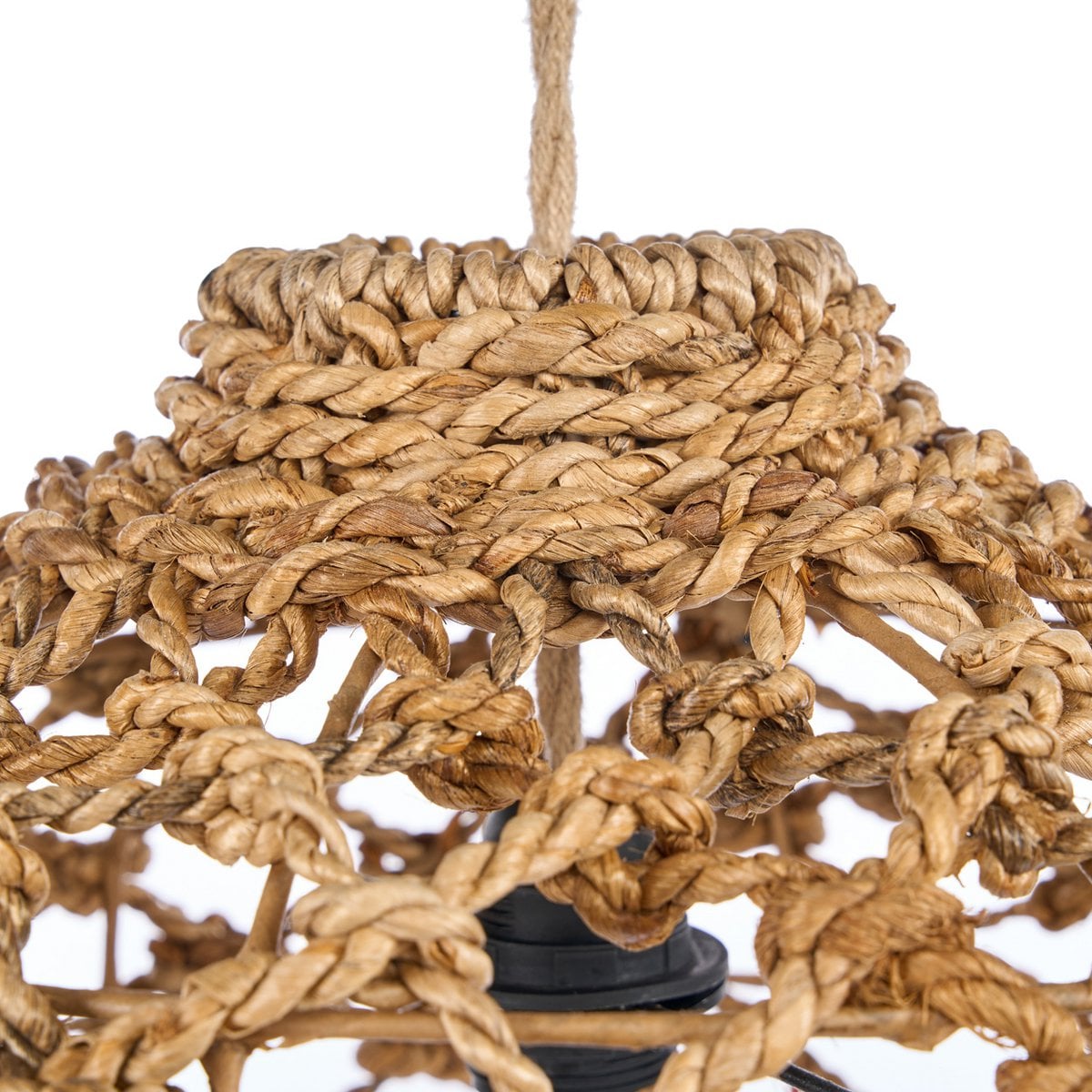 Rotan hanglamp Banara naturel - L