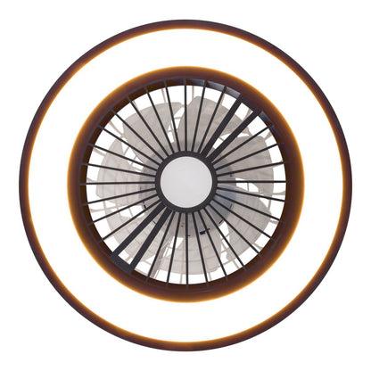 LED Plafondlamp + Ventilator Arrioso - Ø 54 cm