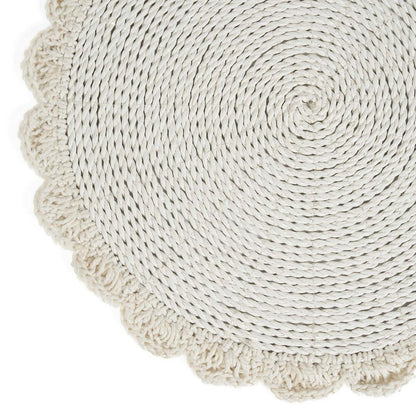 Macrame placemat Huwelijksplacemat naturel