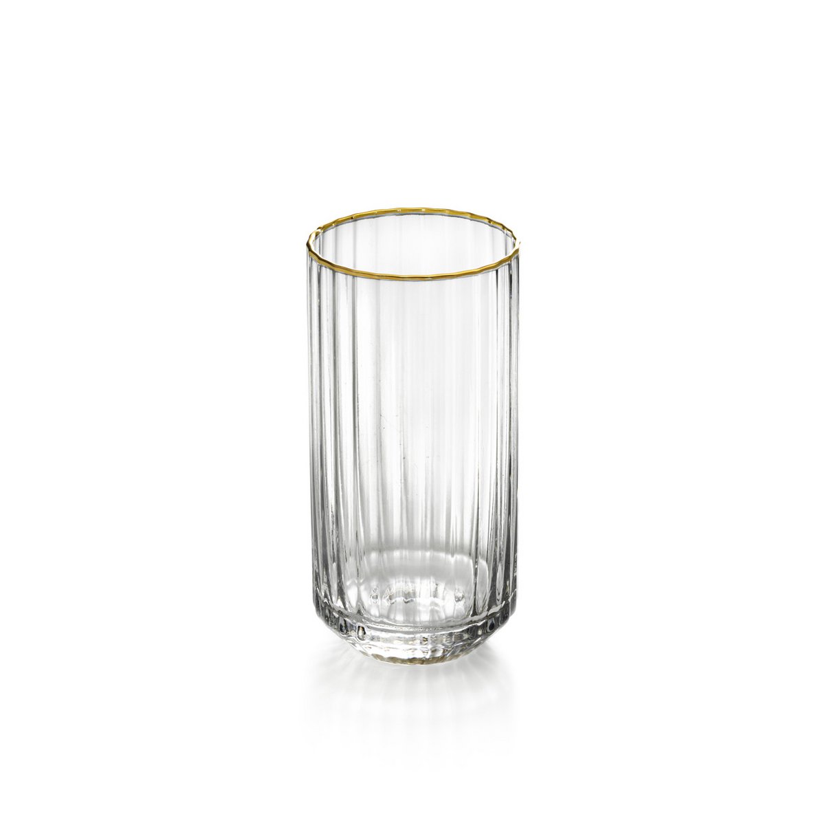 Glazen highballglas Golden sip natuurlijk goud