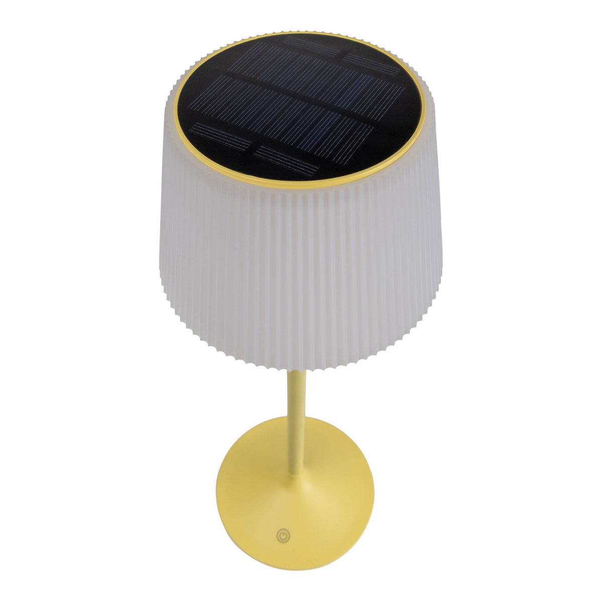 Solar Tafellamp Emmi Geel/Wit - 38 cm (Dimbaar)