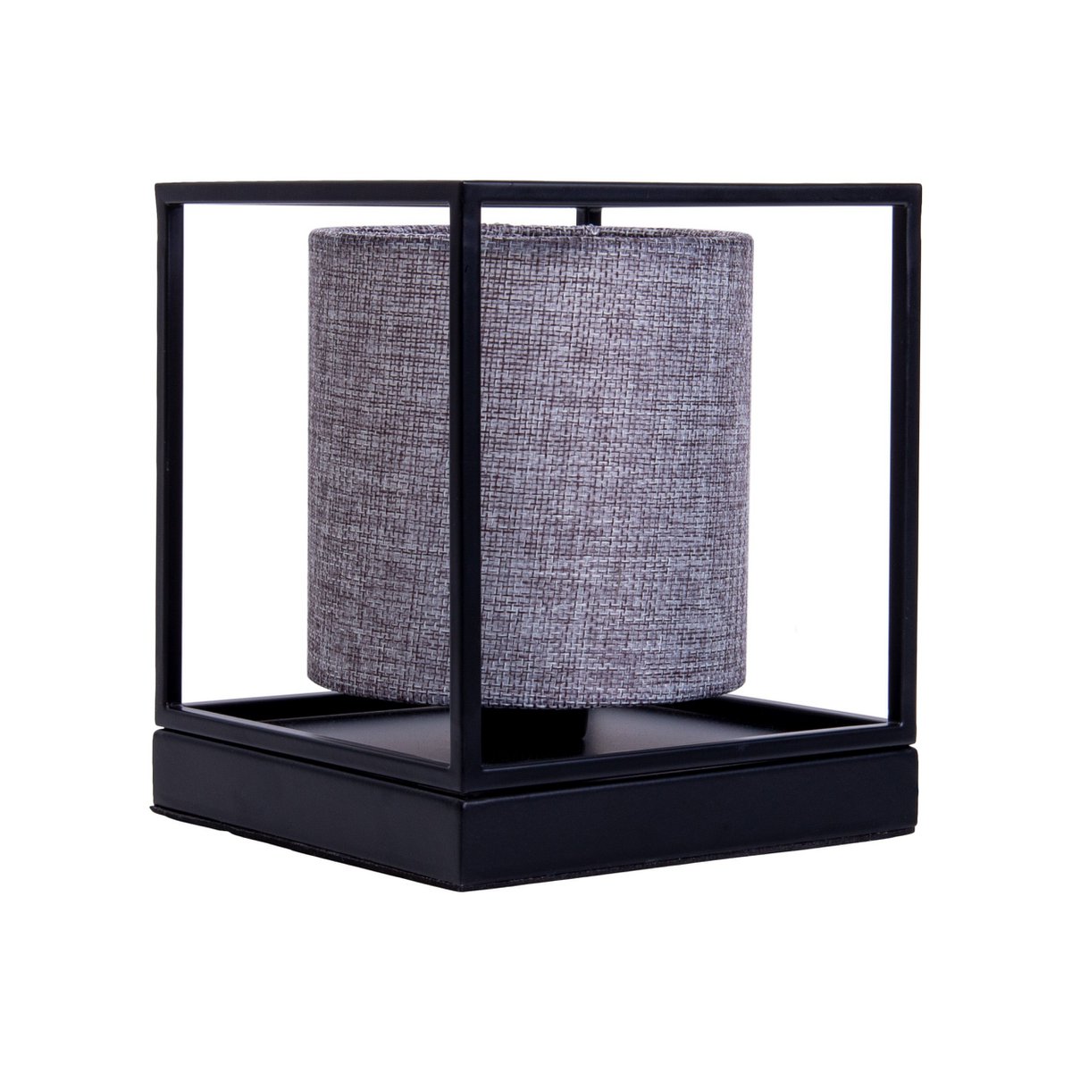 Tafellamp Beta Grijs Metaal/Textiel (E14)