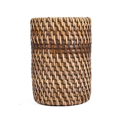 Rotan tandenborstelhouder natuurlijk bruin